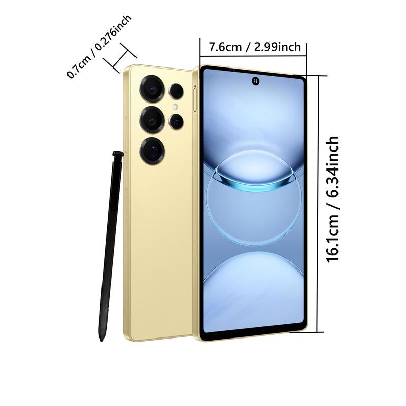 FUFFI 6.8 Inch Smartphone, 128GB ROM 6GB RAM Built-In Stylus Smartphone, 20MP Camera & 4100Mah Battery Octa Core Processor Phone