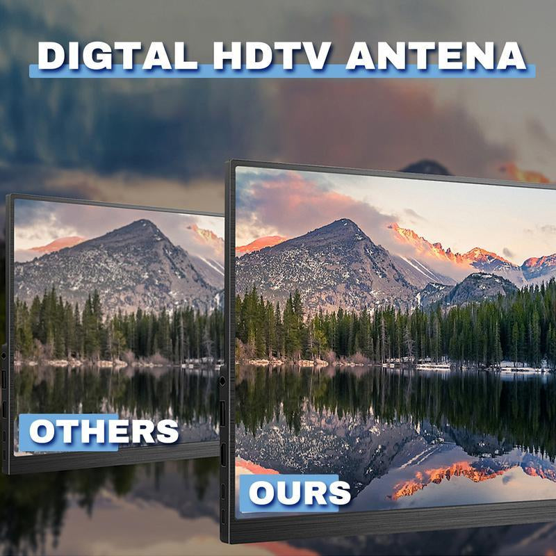 HDTV Antenna, Long Range Indoor TV Antenna.Digital Antenna Amplifier Signal Booster.Supports 4K 1080P, Smart TV Free Localchannels