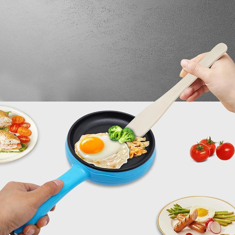 Electric Skillet, 6-Inch Non-Stick Electric Skillet, 110V Mini Frying Pan for Cooking, Small Egg Skillet, Breakfast Sandwich Maker