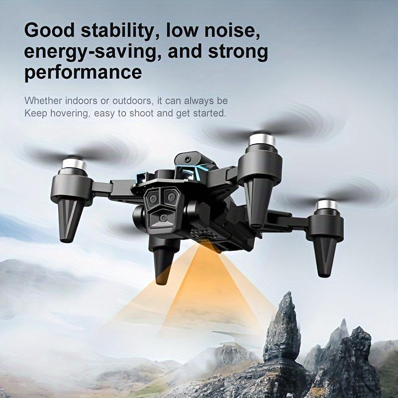 K12 Max Drone with Triple Cameras, Brushless Motor, 360° , Wireless Controller for Live Video Streaming and Navigation - Charging Obstacle