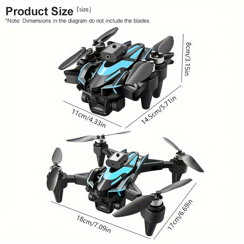 K12 Max Drone with Triple Cameras, Brushless Motor, 360° , Wireless Controller for Live Video Streaming and Navigation - Charging Obstacle