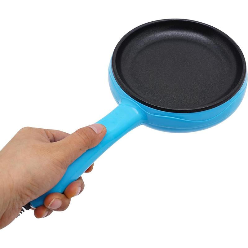 Electric Skillet, 6-Inch Non-Stick Electric Skillet, 110V Mini Frying Pan for Cooking, Small Egg Skillet, Breakfast Sandwich Maker