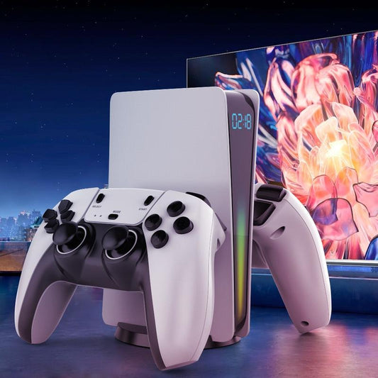 D3S Two-Person Home Game Console,Wireless Controller TV Game Console,Multiplayer Video Game Consoles,4K HD 10+ Emulators