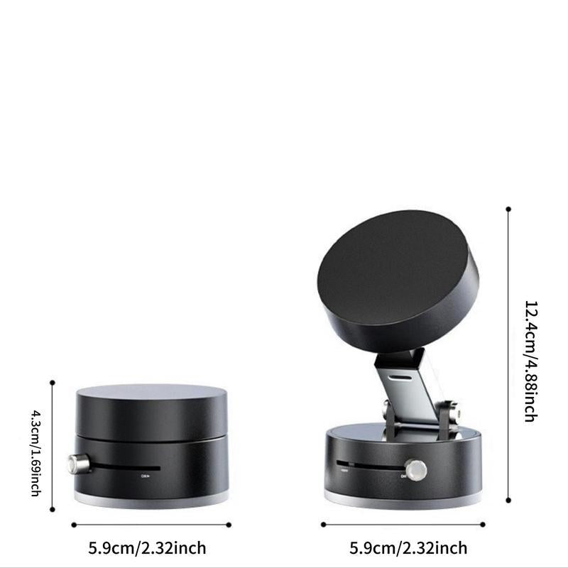 Magnetic Phone Holder, Vacuum Suction Cupmagnetic Phone Holder, Multifunctional Phonestand for Home Office, Phone Accessories Foriphone & Android