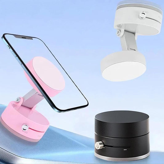 Magnetic Phone Holder, Magnetic Vacuum Suction Phone Holder, Smartphone Stand, Phone Accessories for Home Office, Phone Not Included, Mount, Magnetic Phone Mount